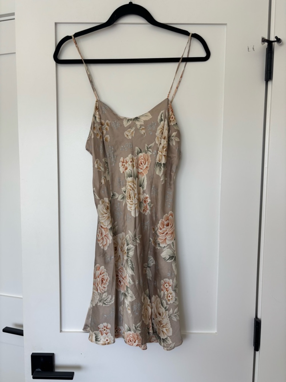 Vintage Victoria's Secret Y2K Floral Silk Slip Dress